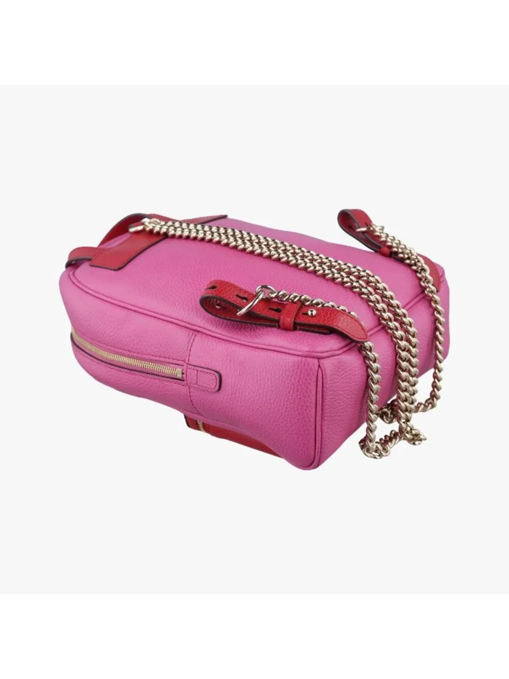 Gucci Soho Rose Red Leather Backpack